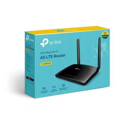 TP-Link Router: TP Link TL-MR6400 300 Mbps Wireless 4G LTE Router image 1